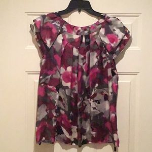 New Direction Watercolor Blouse